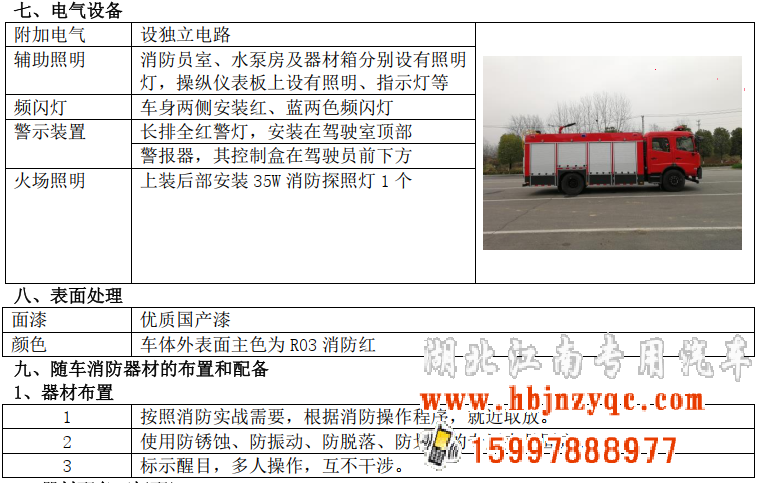 湖北江南2022年東風(fēng)天錦消防車評測